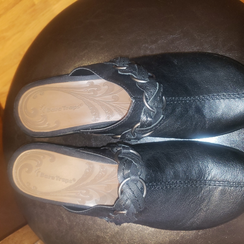 Black clogs